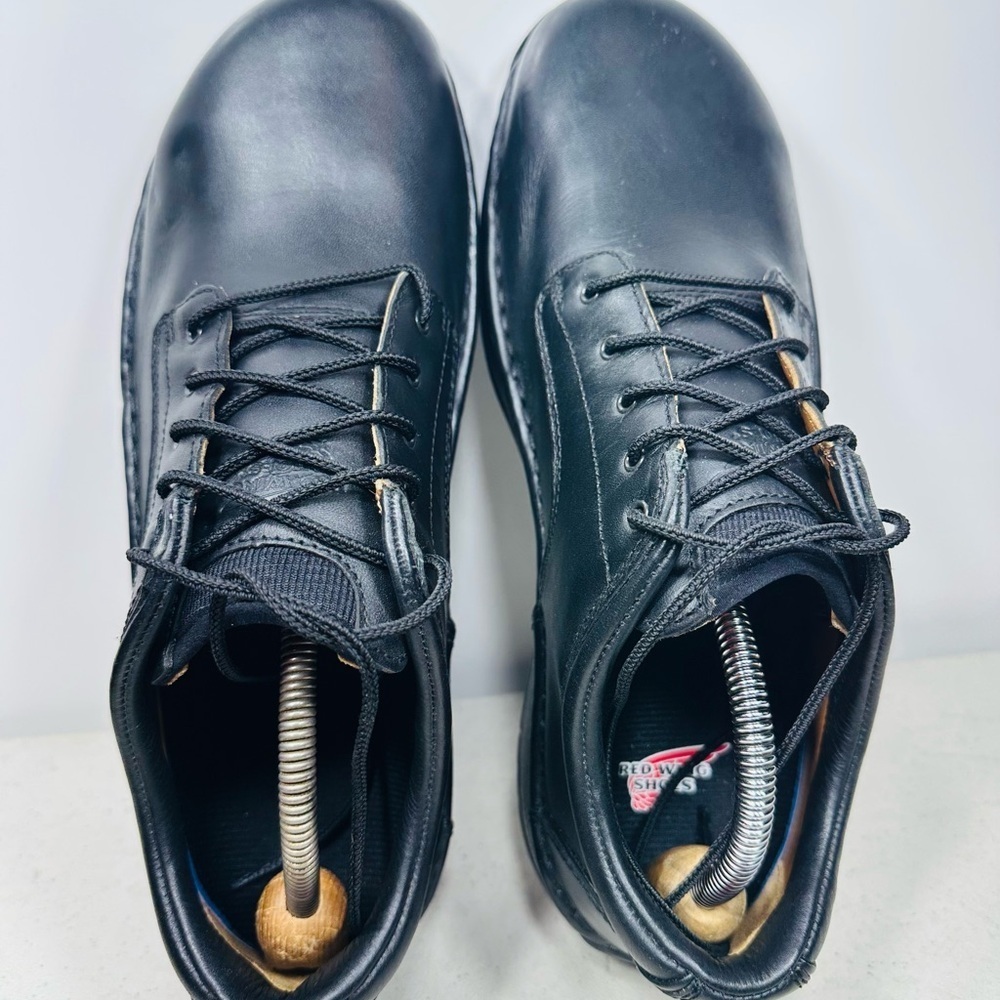 Red Wing 6703 STITCHMAX SD Oxford Black Steel Toe Work Shoes Men's 9,5 D - Picture 5 of 7